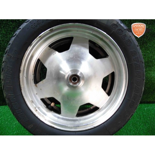 Girar la llanta delantera Suzuki Burgman 400 2004 2005