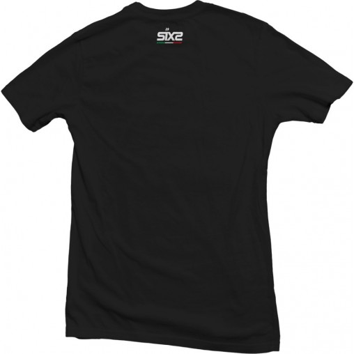T-shirt in cotone stampa logo Six2 T-shirt in cotone stampa logo Six2