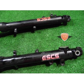 Tubo deslizante puente horquilla inferior Kawasaki GPX 750 R 1987 1990