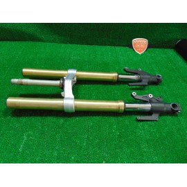 Tubo deslizante puente horquilla inferior Triumph Street Triple 675 R 2009 2012
