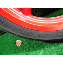 Girar la llanta delantera Gilera SP 125 01 1989 1991