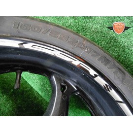 Cercle arrière de rotation Suzuki GSR 750 2010 2015