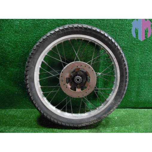 Girar la llanta delantera Morini Kanguro 350 1982 1990