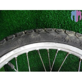 Girar la llanta delantera Aprilia Tuareg 350 Wind 1987 1989
