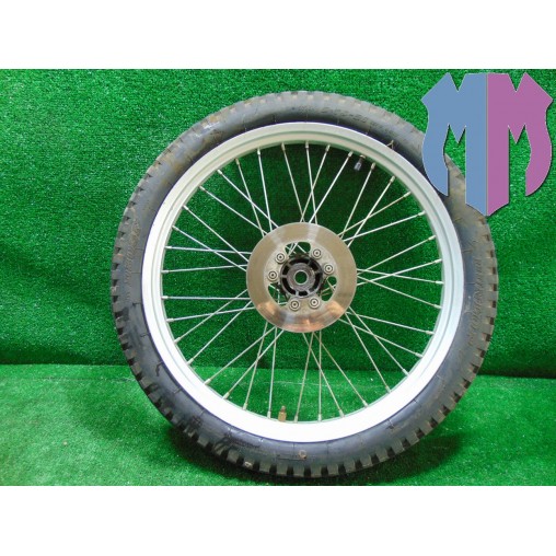 Drehen der vorderen Felge Fantic Motor Trial 50 1979 1985