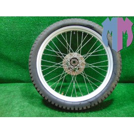 Drehen der vorderen Felge Fantic Motor Trial 50 1979 1985