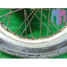 Tournez la jante avant Yamaha TW 200 1993 1997